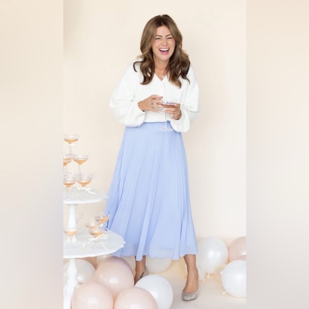 Gentle Fawn Blue Jilly Box Serenade Skirt Size M